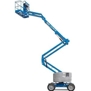 Venda quente 16m Telescópico Boom Lift Hidráulico Manlift Novo Reboque Montado Articulado Cherry Picker Plataforma de Trabalho Aéreo Fazenda
