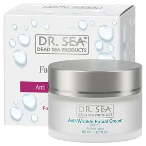 Best Anti Wrinkle Facial Day Cream SPF 15 by Dr.SEA Cosmetics - Dead Sea Products - Made in Israel - Fast Delivary - Free Sample