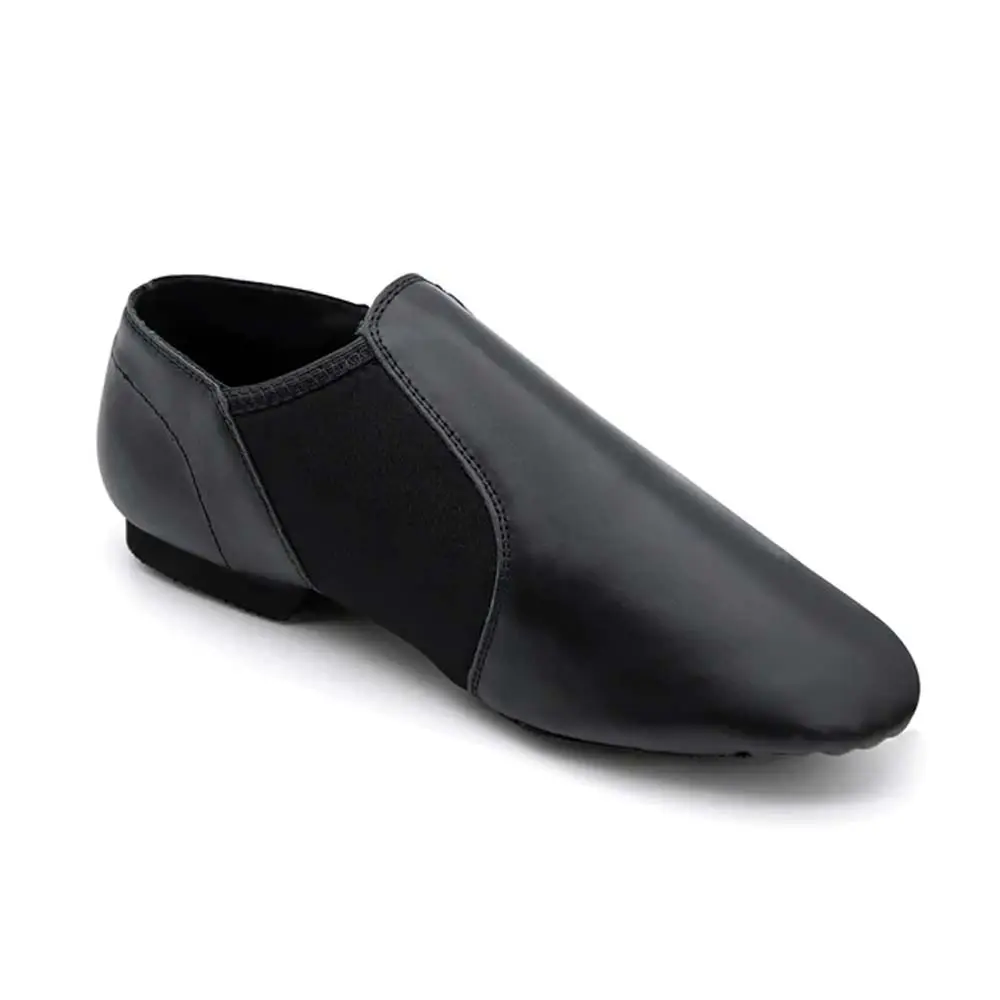 Chaussures de danse jazz à lacets de haute qualité fabriquées avec une tige en cuir de haute qualité pour les chaussures de jazz unisexes pour hommes et femmes