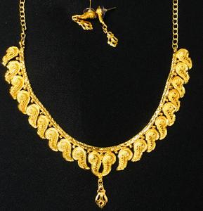 インドのファッションジュエリーチョーカー女性用卸売メーカーバルクコモロスタイルチェーンネックレス - Product Image 4
