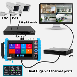NF-IPC716 de pantalla táctil de 7 pulgadas, dispositivo de prueba de cámara 4K, ADHS Plus, TVI, CVI, AHD, SDI, IP, precio de fábrica - Product Image 4