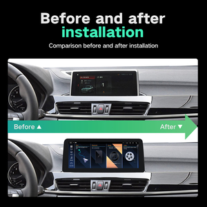 Bmw X1X2 için tarife azaltma Android otomatik 2018 EVO bölünmüş ekran kablosuz CarPlay 12.3 inç hızlı önyükleme Android ekran multimedya - Product Image 4