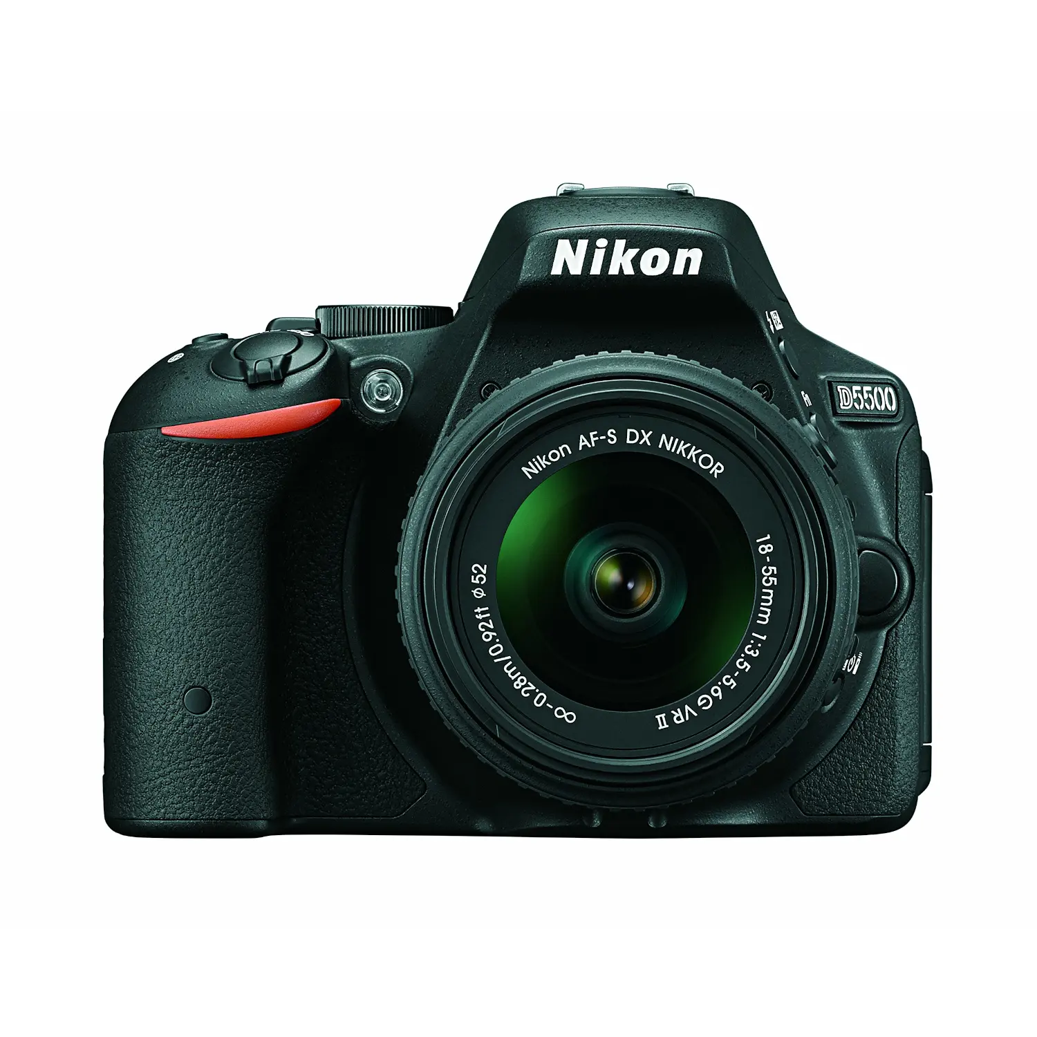 كاميرا DSLR احترافية مع عدسة 18-55 مم - معدات التصوير الرقمية المتقدمة في اللون الأسود