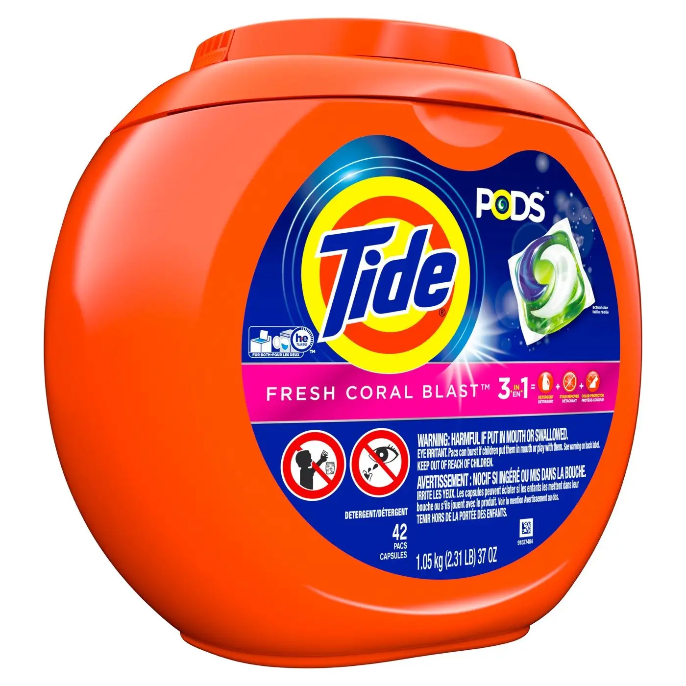 Detergente para ropa líquido y en polvo de calidad Original/Detergente para ropa líquido Original Tide, 32 cargas, 1.36L