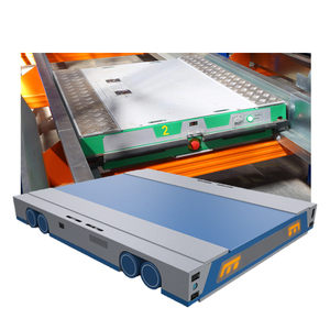 El carro de transporte inteligente profesional de almacén con vehículo inteligente realiza carga/descarga en el sistema de almacenamiento logístico - Product Image 1