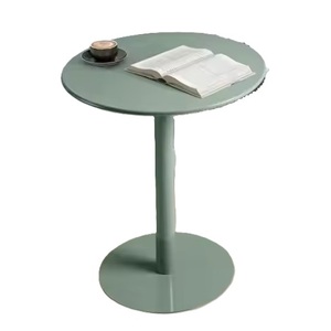 灰色粉末涂层边桌农家复古家具客厅口音桌客厅家居装饰家具茶几 - Product Image 1