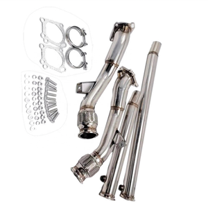 Automotive Exhaust Pipe Modification Suitable for Audi <strong>S4</strong> B5 A6 Allroad C5 2.7L 2.5&quot; K03 <strong>Turbo</strong> and Upgraded K04 RS6 <strong>Turbo</strong> - Product Image 3