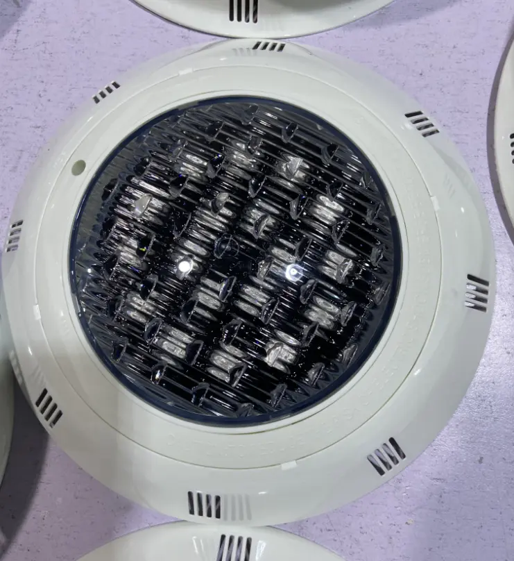수중 LED 수영장 조명 IP68 수지 충전 슬림 플랫 24w RGB 수중 LED Piscina 램프
