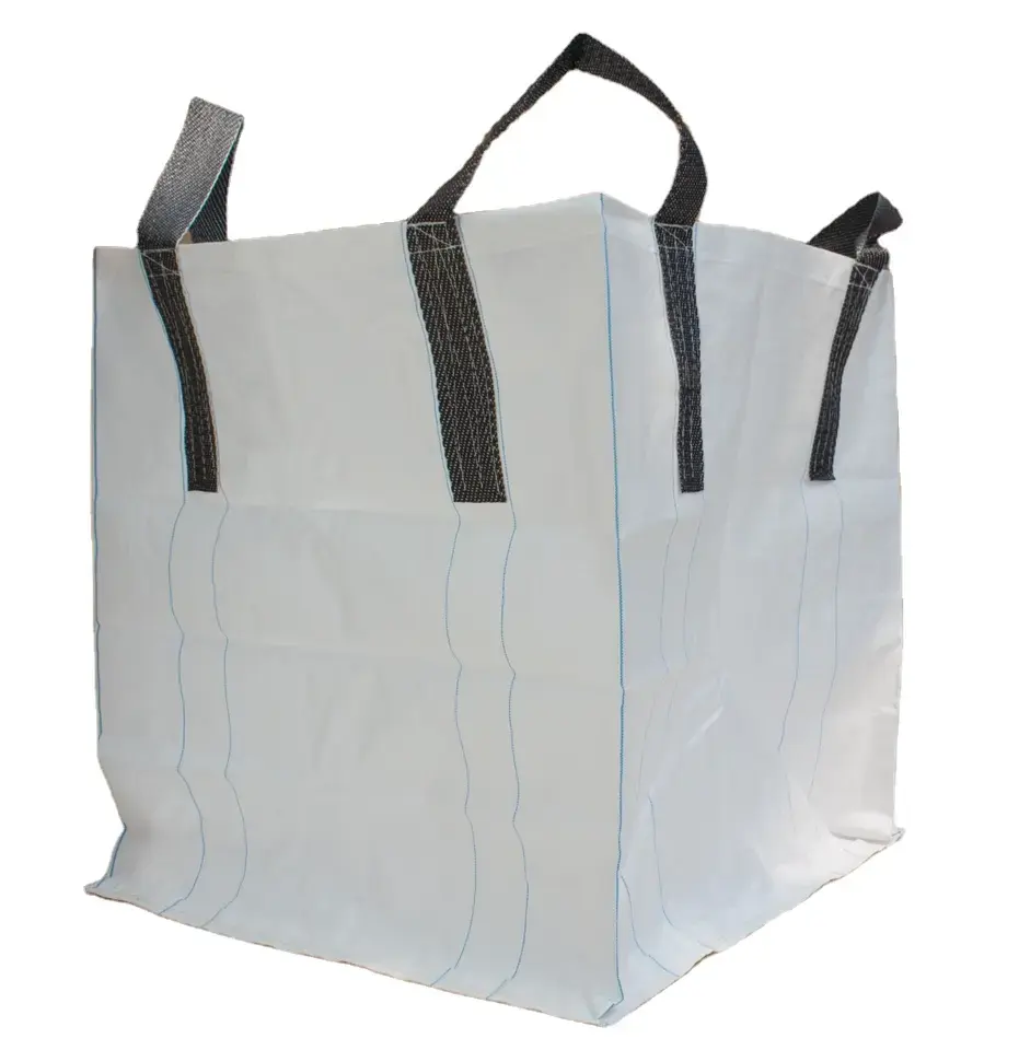 Borsa Jumbo a buon mercato all'ingrosso Fibc PP borsa tessuta produttore di fabbrica Big Bulk Export Mesh Bags Container