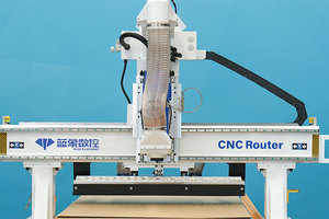 Muebles de carpintería Cnc Router 1328 Atc Máquina de anidación Diseño de puerta de madera Máquina Cnc para hacer armario - Product Image 4