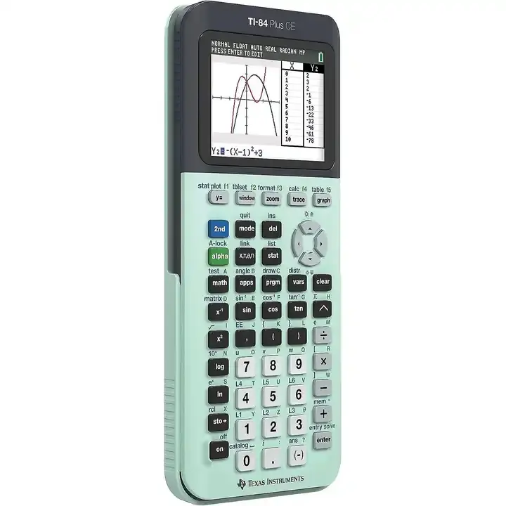 새로운 판매 텍사스 악기 TI-84 플러스 CE 색상 그래프 계산기