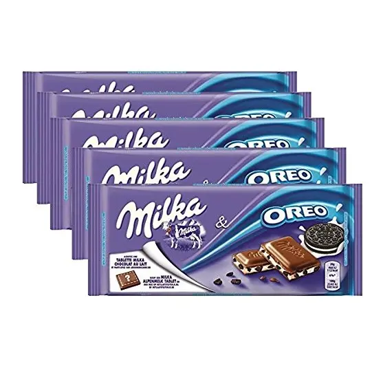 Milka Chocolate 100G/Milka Choco เวเฟอร์/Milka