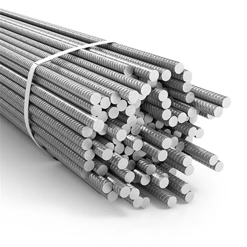 Barras de aço reforçadas de reforço, barras de aço deformadas de 6mm, haste de reforço de metal para construção hrb400/500, dia 10mm
