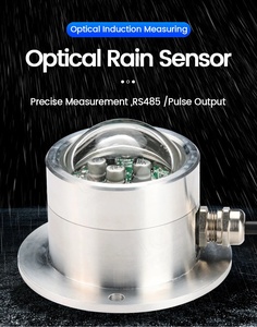 光雨センサーデュアルチャネル屋外気象雨量計モニタリング高精度雨水送信機 - Product Image 2