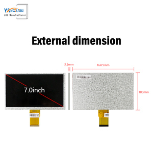 7.0 inch <strong>tft</strong> lcd <strong>display</strong> 1024x600 resolution 50 pins RGB Connector - Product Image 2