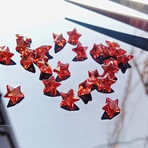 AAA + yüksek kalite CZ taş toplu taş ürün CZ yıldız şekli ve renkleri taş parlak kalite tüm boyut mevcut CZ taş - Product Image 2