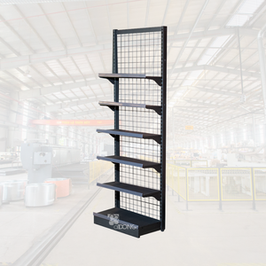 Adong A28 tùy chỉnh một mặt Gondola hiển thị giá kim loại bán lẻ cửa hàng tạp hóa siêu thị OEM/ODM tùy chọn có sẵn - Product Image 1