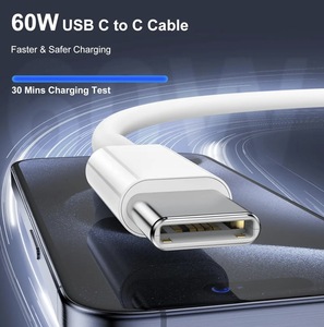 1 מ '2m 60w קלוע כבל מסוג c כדי להקליד c עבור iPhone 15 16 60w טעינה מהיר כבל נתונים עבור iPhone 15 פרו <span class=keywords><strong>USB</strong></span>