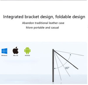 High Light 13.3 Inch 2.5k LED 100% SRGB Portable Foldable <strong>Monitor</strong> IPS 400cd/m2 <strong>Built</strong>-<strong>in</strong> Speakers for PC <strong>Computer</strong> - Product Image 4