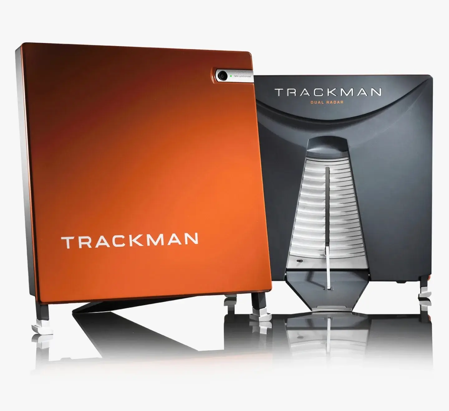 100% véritable haute qualité nouveau TrackMans 4 moniteur/simulateur de golf double moniteur de golf Radar