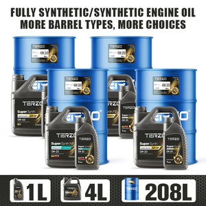 TERZO SuperSynth FE 0W-20 API SP/ACEA C5 sertifikalı yakıt verimli benzinli dizel için tamamen sentetik düşük viskoziteli motor yağı - Product Image 4