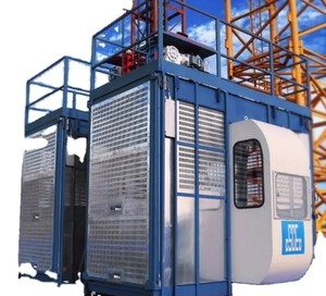 建筑工地最新坠落保护安全装置建筑乘客电梯电梯 - Product Image 2
