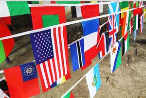 Ustom-Bandera de nailon para niños, accesorio de entrenamiento ORTUGAL, ecológico - Product Image 5