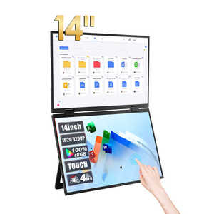 14/15. Monitor de pantalla dual portátil USB C de 6/16 pulgadas 1080p 2,5 K 4K Pantalla de oficina de revendedor - Product Image 5