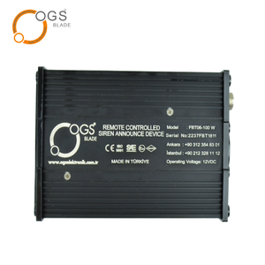 FBT-06 100 W drahtlose fern gesteuerte Sirene Sicherheit Notfall Ankündigung Gerät für Fahrzeuge Feuerwehr leute Intercom-System