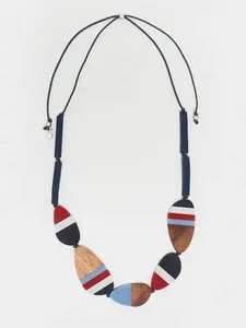 Modern Fashion Handmade Resin Necklace for Girls Unique '<strong>Model</strong> &amp; Flower' Art Theme Gift From Crafts Galore