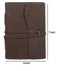 Wholesale Handmade Stone Leather Journal <strong>Notebook</strong> with Lock Genuine Leather Bound Daily Diary <strong>Notepad</strong> - Product Image 2
