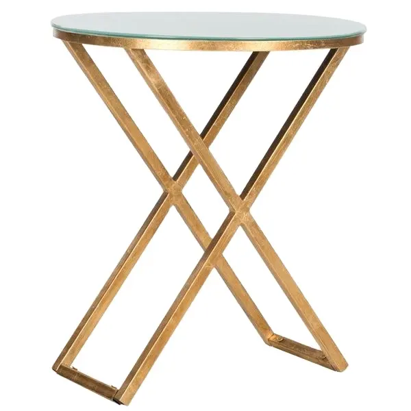 طاولة مميزة ذهبية طاولة مستديرة مستديرة مستديرة كلاسيكية تصميم فاخر زخرفي عالي الجودة أثاث منزلي فضي مخصص من الألومنيوم