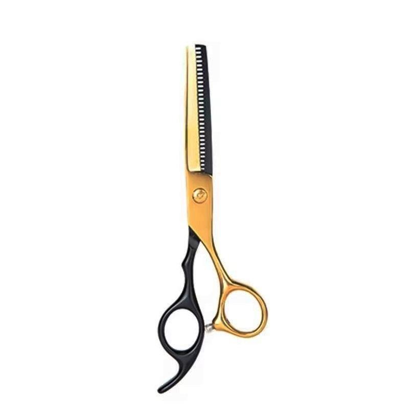 กรรไกรซอยผมสีดำทอง