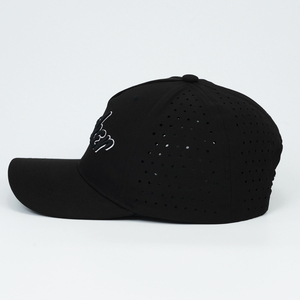 Low MOQ 5 Panel <strong>Caps</strong> Black Hacker Baseball <strong>Cap</strong> Wholesale Custom Unisex High Quality Baseball Driver <strong>Cap</strong> - Product Image 4