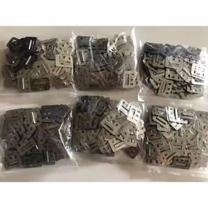 ラストレスステンレスメタルクリップWPC壁クラッド固定インターロッキングクランプPVC天井クリップ装飾パネルバックル用