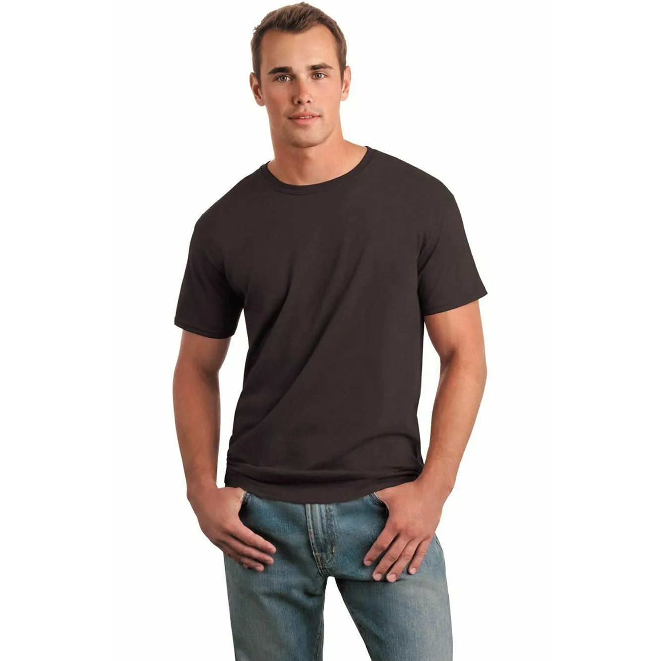 Rahat erkekler düz Golf Polo gömlekler özel Logo işlemeli örme Polyester iş pamuk Polo gömlek için OEM ODM