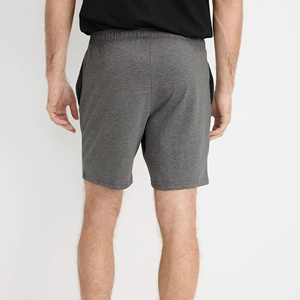 Ropa informal de la mejor calidad, pantalones cortos para hombre 100% algodón con cuerdas con bolsillos laterales, pantalones cortos transpirables con logotipo serigrafiado personalizado para hombre - Product Image 2