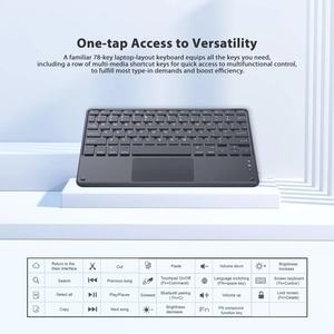 Blackview K1 BT <strong>Keyboard</strong> English French Arabic Portable Wireless <strong>Keyboard</strong> for Tablet <strong>Android</strong> IOS Wins - Product Image 4