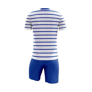 ชุดเสื้อเจอร์ซีย์ฟุตบอลชุดสั้น10ชุดเสื้อฟุตบอลสีดำสีทึบ - Product Image 6