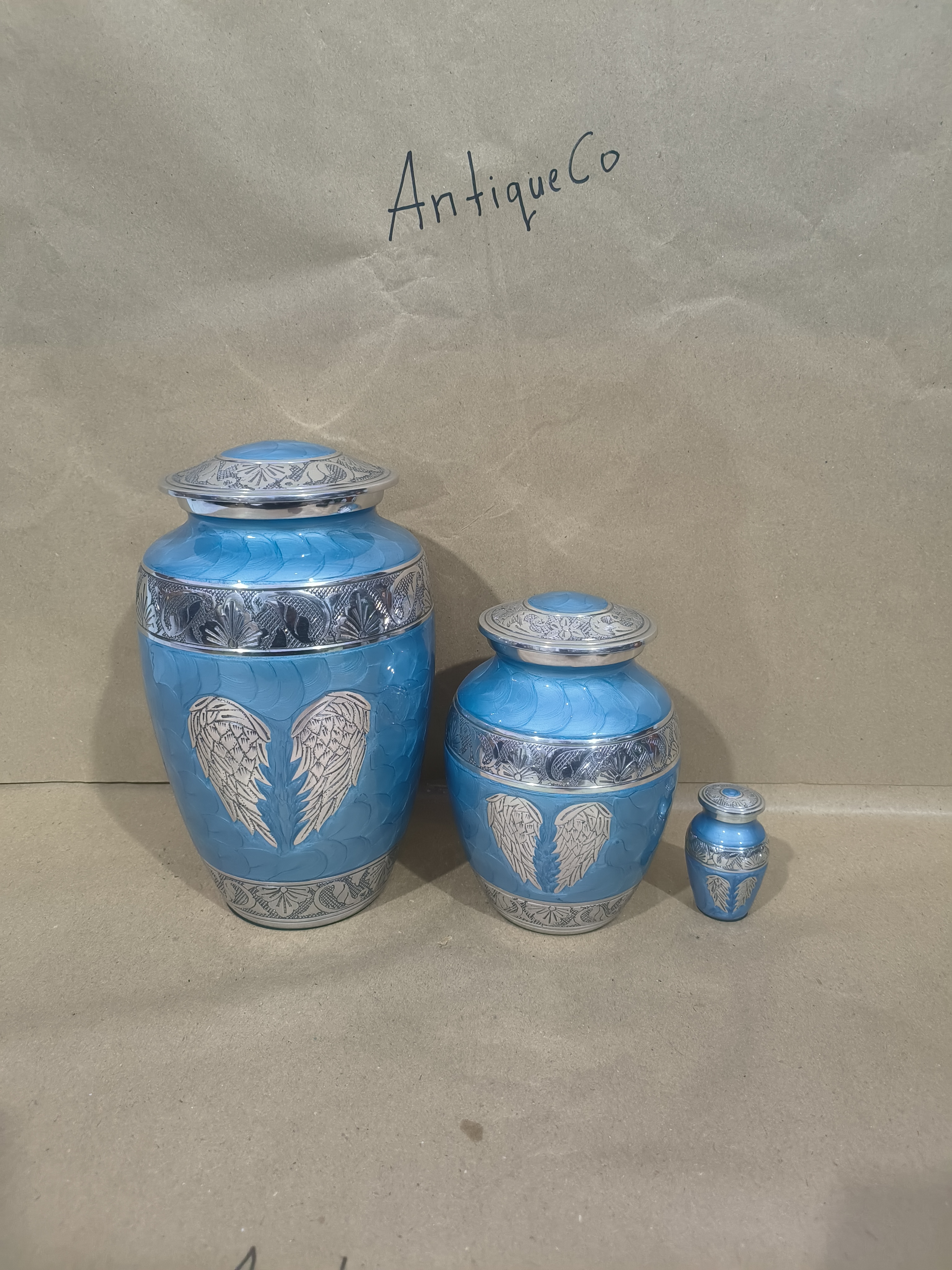 Blue with Wings