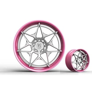 Wholesale Customized <strong>18</strong> 20 22 Inch Aluminum Forged Car Wheels Chrome <strong>Titanium</strong> Color Car Wire Rims Low Price Passenger Car Wheels - Product Image 3