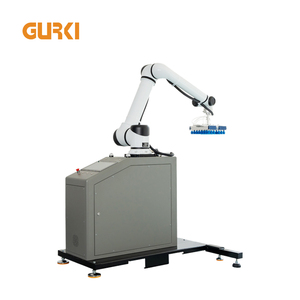 El paletizador automático GURKI maneja sin esfuerzo las cajas y bolsas Apilamiento suave y menos trabajo Fácil de operar para aplicaciones de productos básicos - Product Image 5