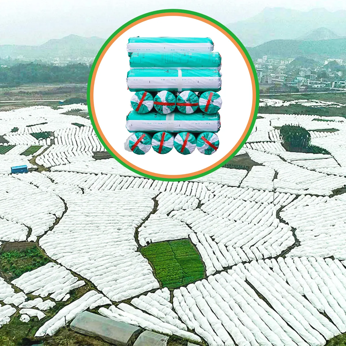 Eonong Plants Cover Outdoor Winter PP Fabric Durable Water proof Used On Green House Planting Cold protective