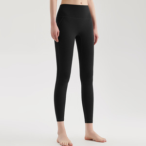 クラシックスタイル女性用ジム衣装セットソリッドパターンヨガレギンスとパンツヨガとフィットネス