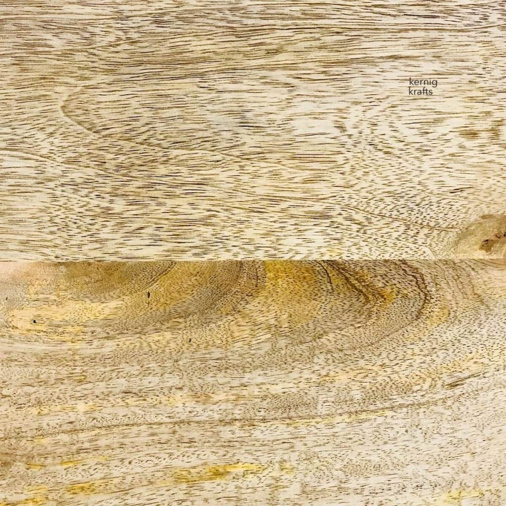 Bois de manguier naturel