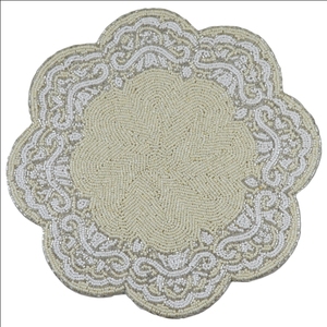 厂家直销优质圆形工匠设计手工100% 餐桌餐垫 - Product Image 3