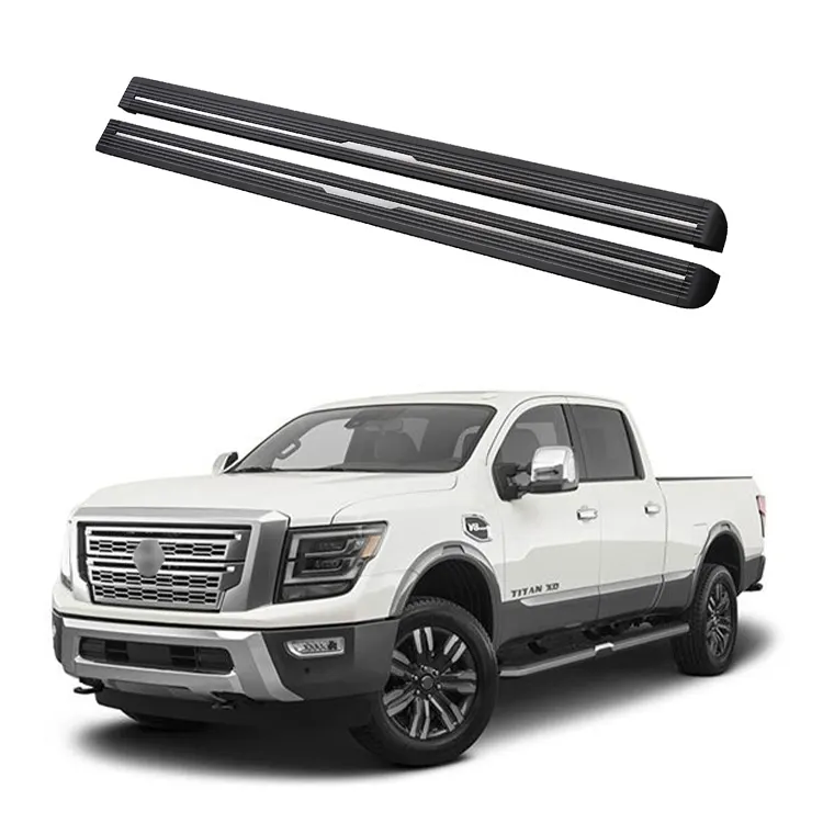 Car Accessories Electric Running Board for 2020 Nissan TItan Truck Side Steps Nissan Titan Running Boards
