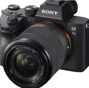 ขายดีที่สุดสำหรับอัลฟา A7 III (ILCEM3K/B) กล้องเลนส์กระจกแบบเปลี่ยนได้ฟูลเฟรมพร้อมเลนส์28-70มม. พร้อมจอ LCD 3นิ้ว - Product Image 1