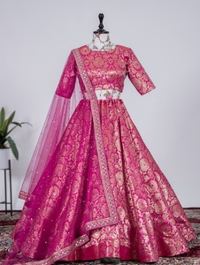 INDIAN TRADITIONAL WEAR <strong>LEHNGA</strong> CHOLI WITH BEAUTIFUL <strong>DESIGN</strong> - Product Image 3