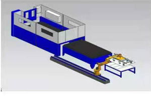 Cargador automatizado para cortadores láser móviles-Sistema de manipulación de láminas de metal de precisión - Product Image 6